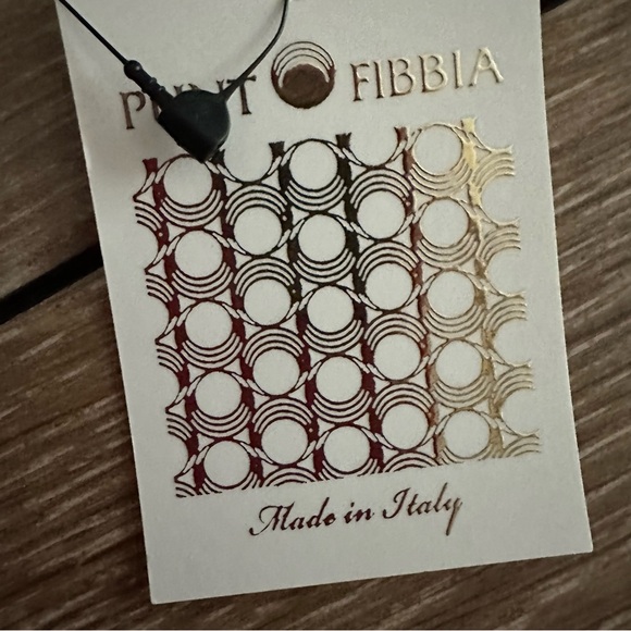 NWT Punto Fubbia made in Italy Black leather studded Belt, OSFM - Picture 2 of 9